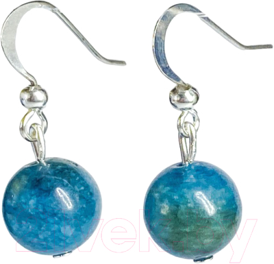 Серьги Wolves Элитный Апатит 40807 №1 - фото