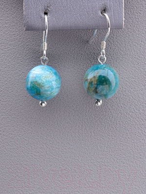 Серьги Wolves Элитный Апатит 40808 №2