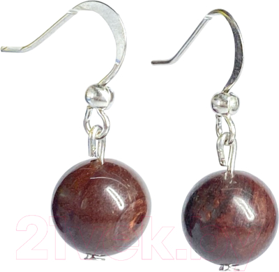 Серьги Wolves Элитный Бычий глаз 40815 №1 - фото