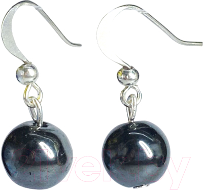 Серьги Wolves Элитный Гематит 40831 №1 - фото