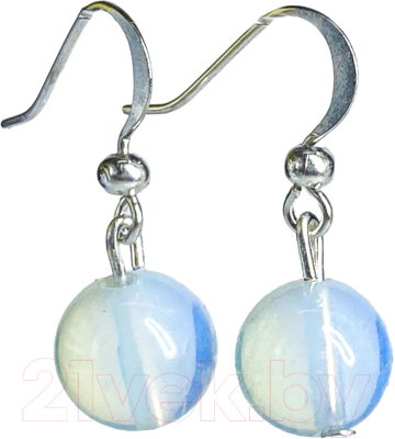 Серьги Wolves Элитный Лунный камень 40859 №1 - фото