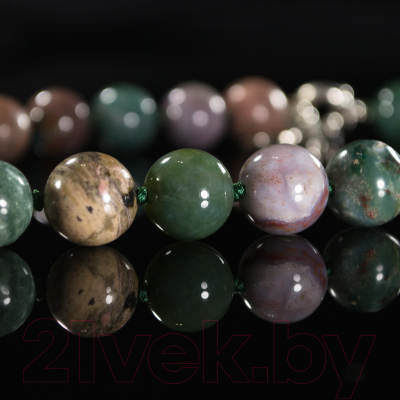 Серьги Wolves Элитная Яшма 40915 №1