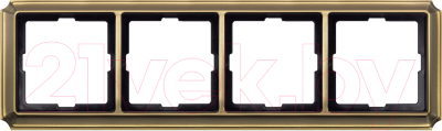 Рамка для выключателей и розеток Schneider Electric Merten MTN483443 - фото