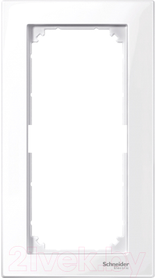 Рамка для выключателей и розеток Schneider Electric Merten MTN515825 - фото