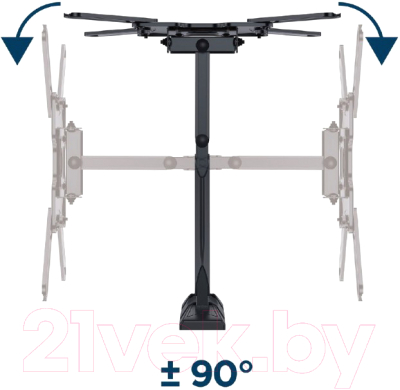 Кронштейн для телевизора Gembird WM-55ST-01