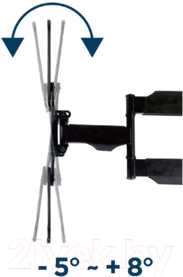 Кронштейн для телевизора Gembird WM-55ST-01