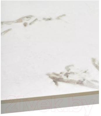 Обеденный стол M-City Corner 120 Gloss / 614M05545 (Golden Jade Solid Ceramic/White)