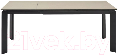 Обеденный стол M-City Cremona 140 TL-142 / 614М05538 (итальянская керамика/черный)