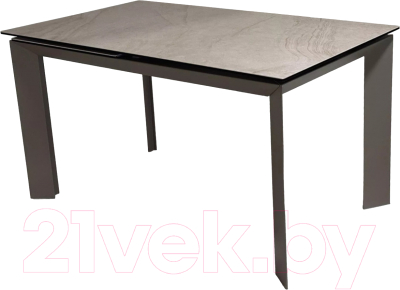 Обеденный стол M-City Cremona 180 KL-105 / 614М05542 (итальянская керамика/тауп) - фото