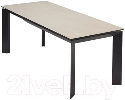 Обеденный стол M-City Cremona 180 TL-142 / 614M05540 (итальянская керамика/черный)