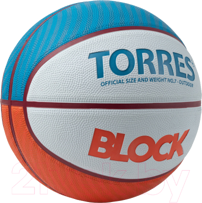 Баскетбольный мяч Torres Block / B023167