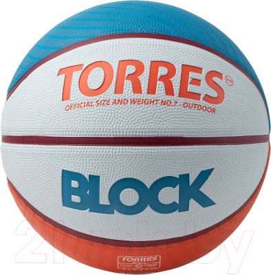 Баскетбольный мяч Torres Block / B023167