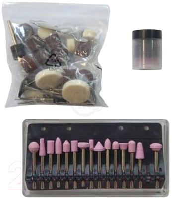 Набор насадок для гравера Forsage F-GSK080 - фото