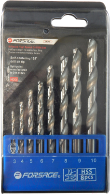 Набор сверл Forsage F-DBS08 - фото