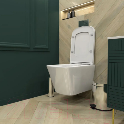 Унитаз подвесной Teymi Helmi Vortex / T40303