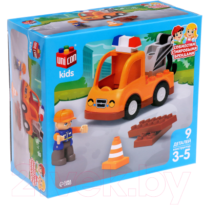 Игрушка-конструктор Unicon Дорожные работы / 9826960 - фото