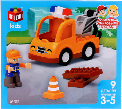Игрушка-конструктор Unicon Дорожные работы / 9826960