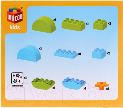 Конструктор Unicon Лиса и зайчик / 9826971