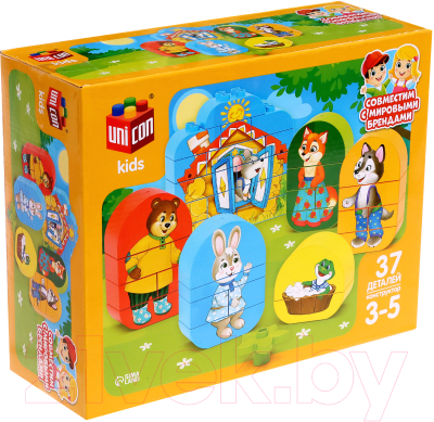 Конструктор Unicon Теремок / 9826968 - фото