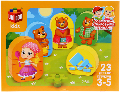 Конструктор Unicon Три медведя / 9826975