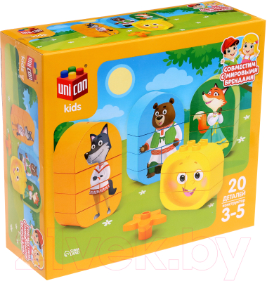 Конструктор Unicon Колобок / 9826967 - фото