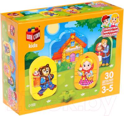 Конструктор Unicon Маша и медведь / 9826974 - фото