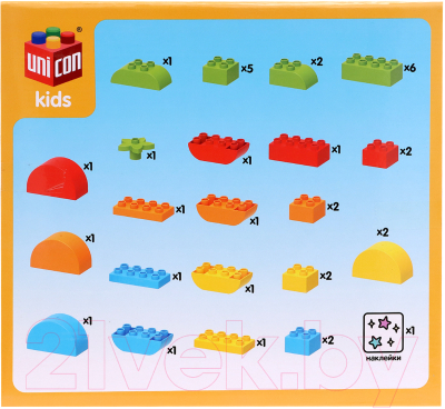 Конструктор Unicon Три поросенка / 9826972