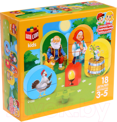 Конструктор Unicon Курочка ряба / 9826969 - фото