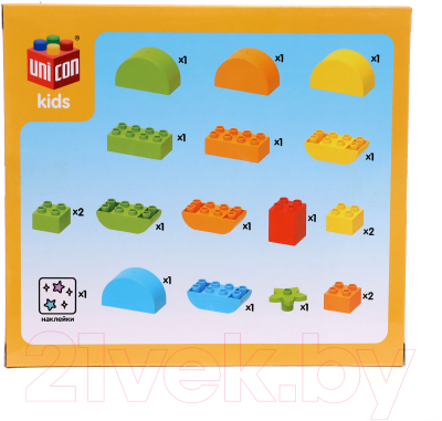 Конструктор Unicon Курочка ряба / 9826969