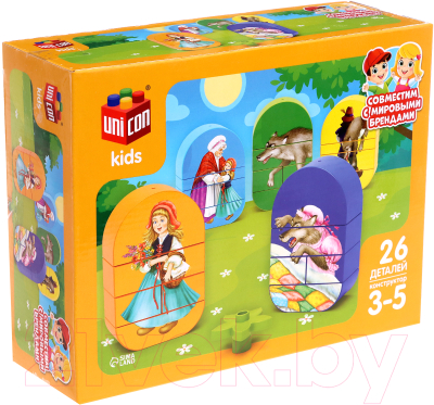 Конструктор Unicon Красная шапочка / 9826973 - фото