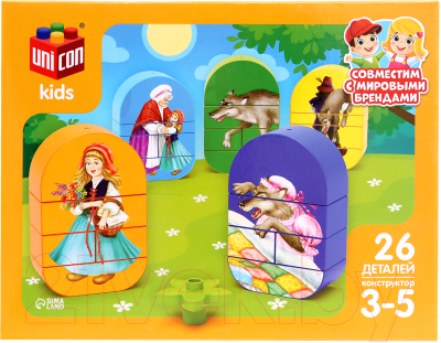 Конструктор Unicon Красная шапочка / 9826973