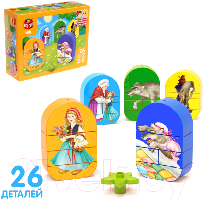 Конструктор Unicon Красная шапочка / 9826973