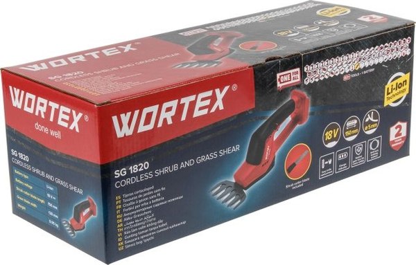 Кусторез аккумуляторный Wortex SG 1820 (1333482)