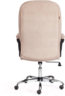 Кресло офисное Tetchair СН9944 флок/хром