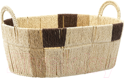 Корзина Tkano Ethnic Bodhran Chocolate / TK24-ST-BA0012 - фото