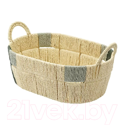 Корзина Tkano Ethnic Bodhran Sage / TK24-ST-BA0016