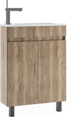 Тумба под умывальник Домино Modul 60 Dolche Dark без ящика - фото