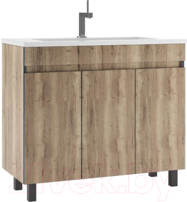 Тумба под умывальник Домино Modul 100 Dolche Dark - фото