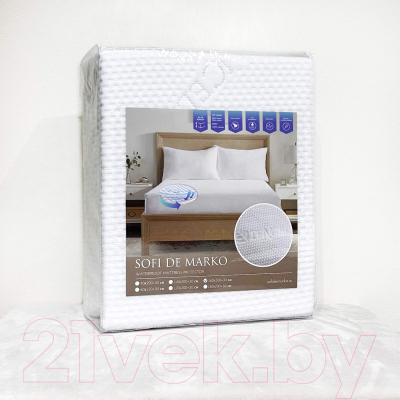 Наматрасник защитный Sofi de Marko Tencel 140х200 / М-140х200-Т