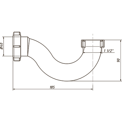 Сифон ОРИО A-4177