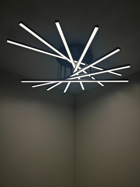 Потолочный светильник Mirastyle Диод XL-60123/7 SBK