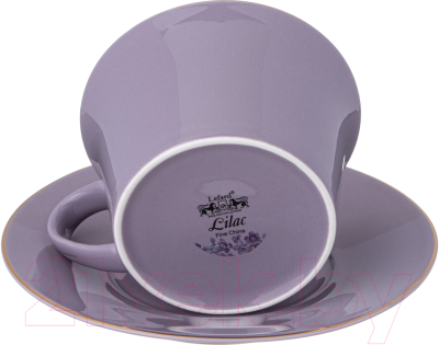 Чашка с блюдцем Lefard Lilac / 760-803