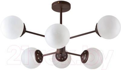 Потолочный светильник Mirastyle BL-1396/6 BK - фото