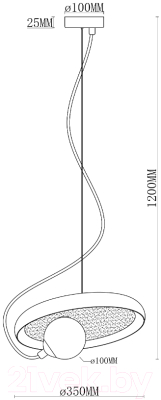 Потолочный светильник Moderli Cosmi / V10695-PL