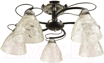 Потолочный светильник Mirastyle BL-7760/5 CR+BK - фото