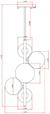 Люстра Moderli Renny / V10788-5P