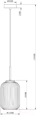 Потолочный светильник Moderli Ivory / V11029-1P