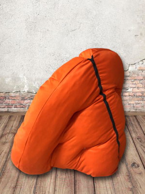 Бескаркасное кресло-трансформер Angellini 9с0012тр (M, оранжевый)