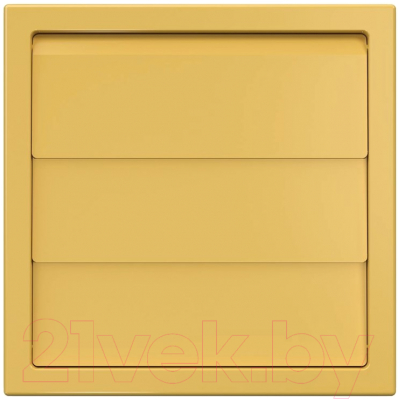 Решетка вентиляционная ERA 1515К12.5Ф с жалюзи