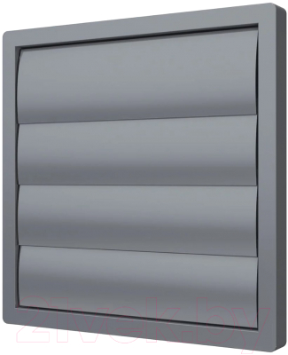 Решетка вентиляционная ERA 4141К35.5Ф с жалюзи - фото